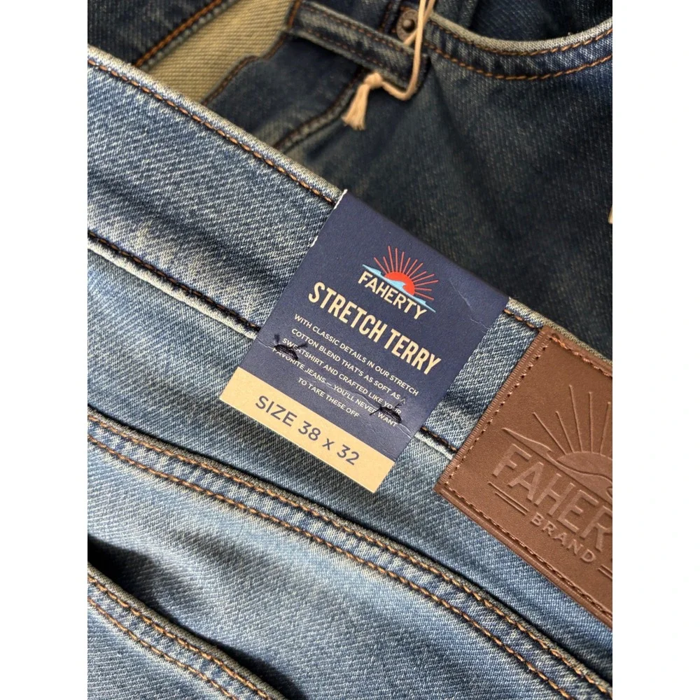 Faherty dyed straight button
