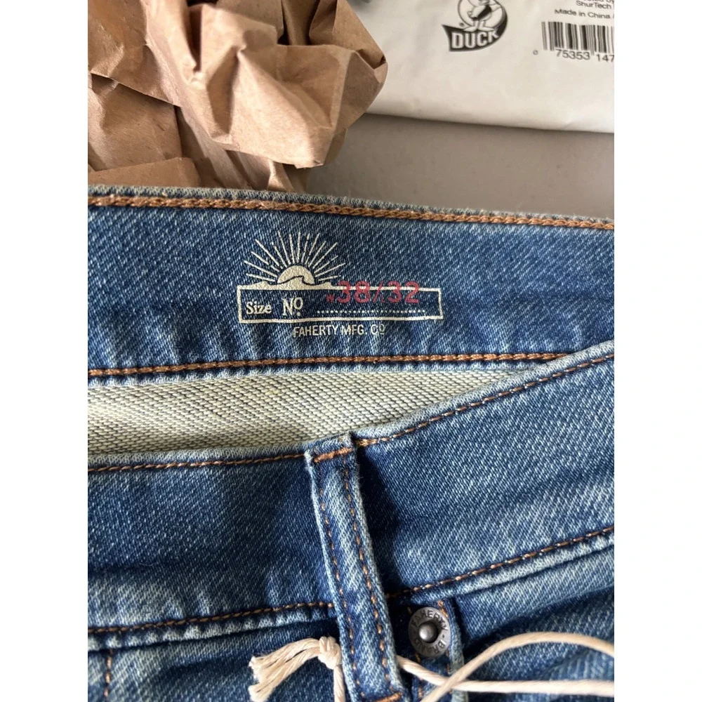 Faherty 39 pants wash