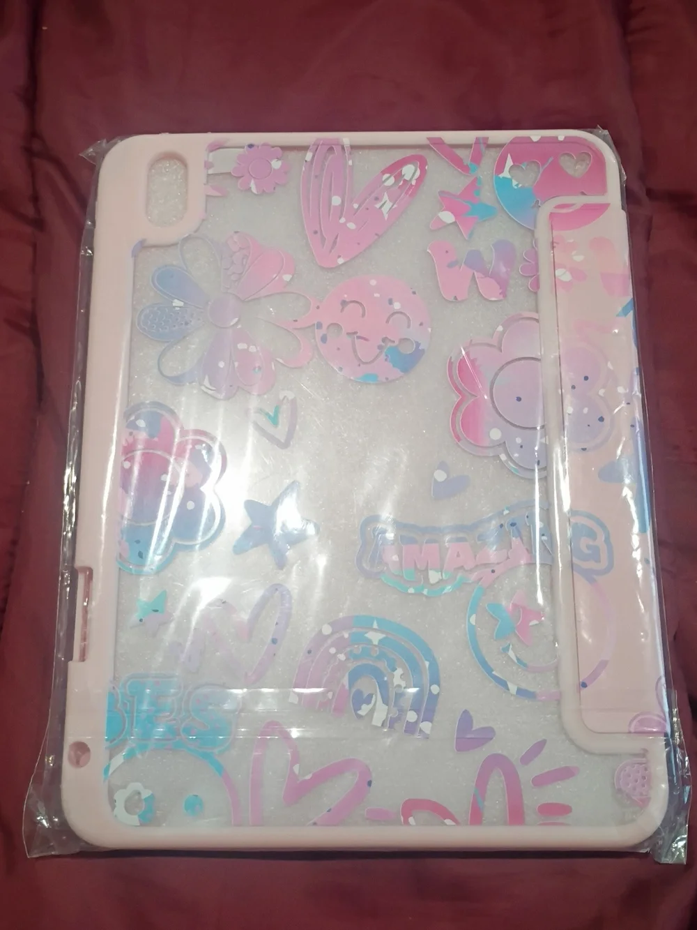 Pink Cute Pattern Tablet Case - Protective Cover