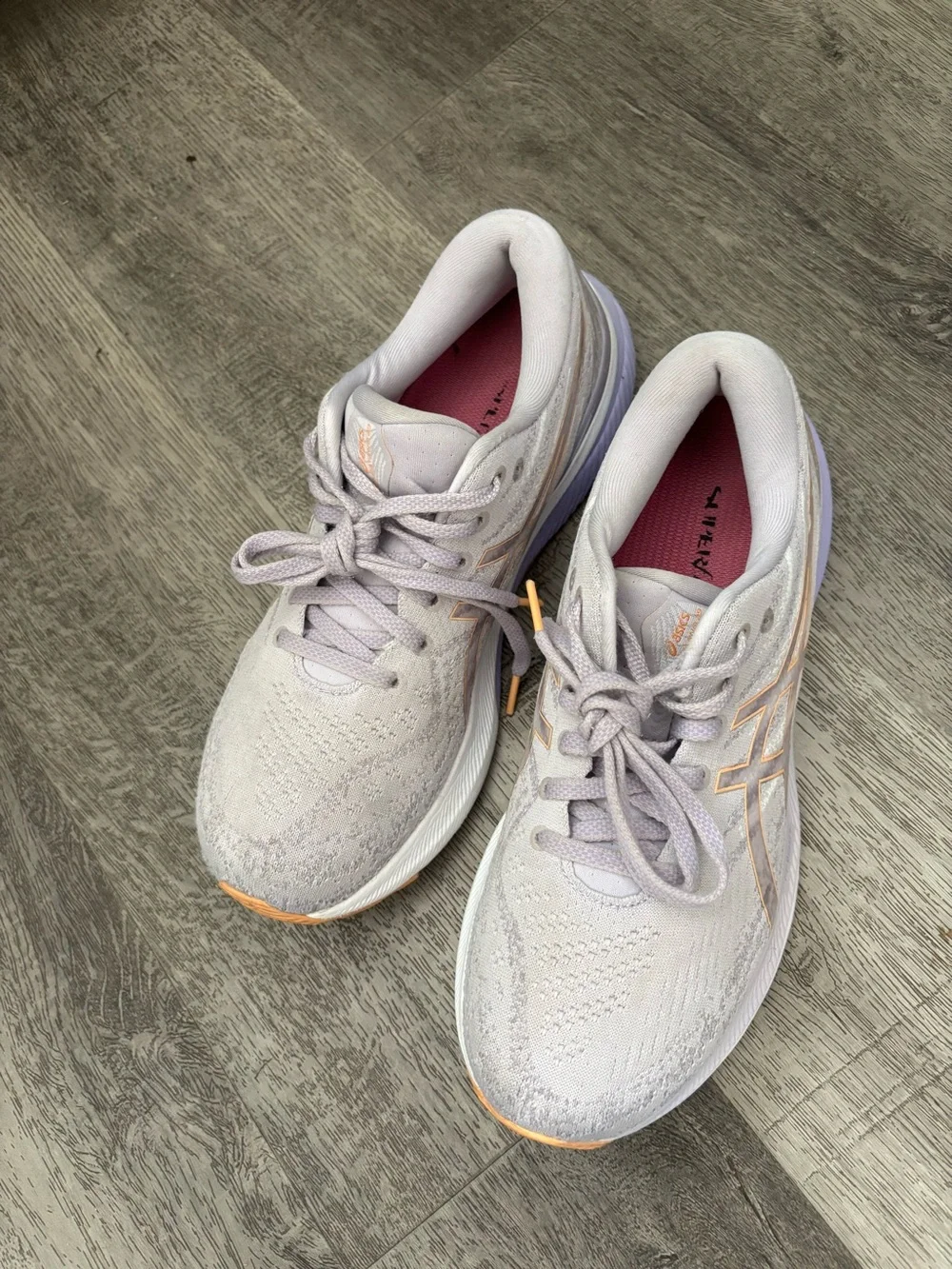 Asics running shoes