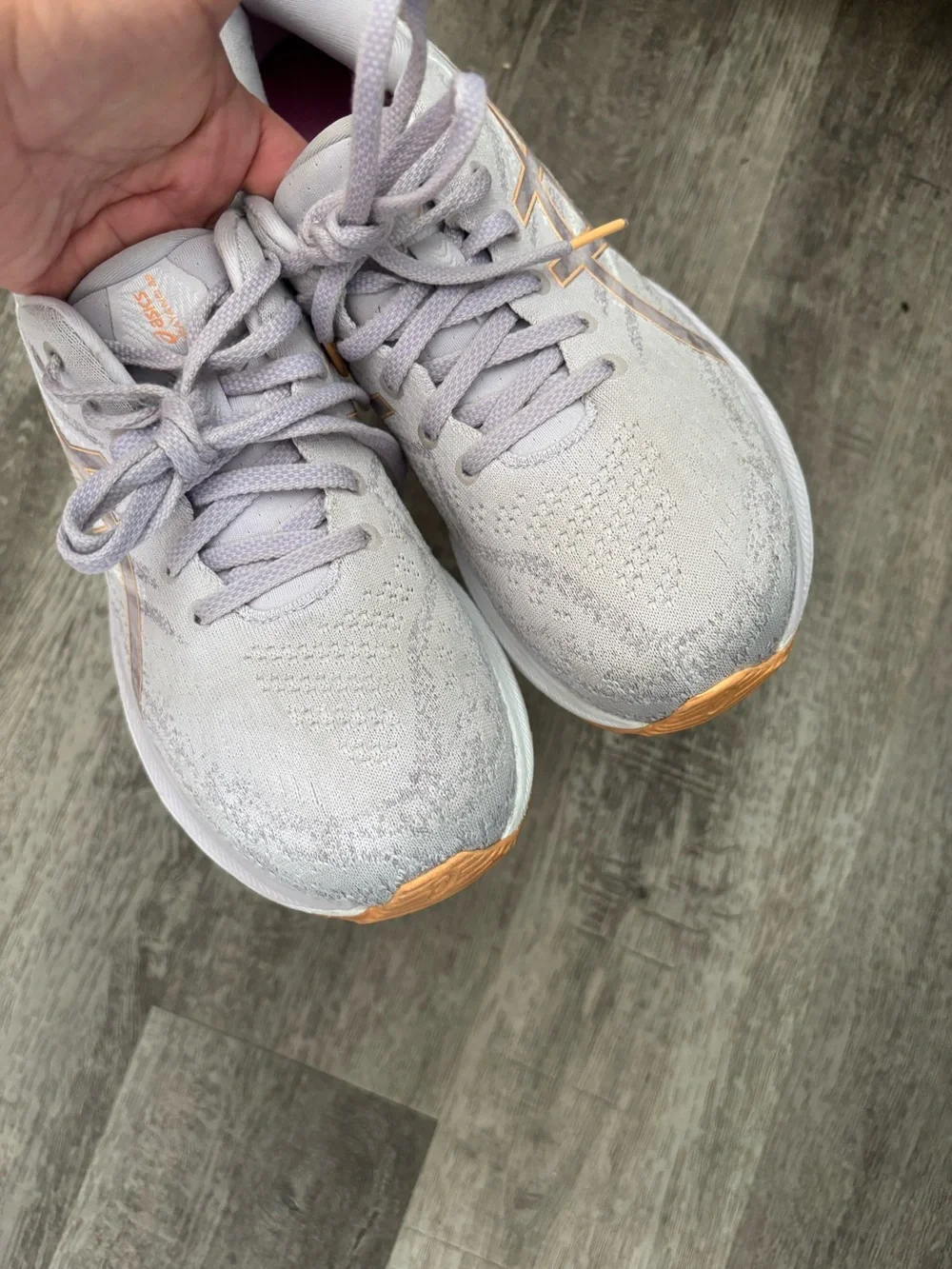 Asics running shoes