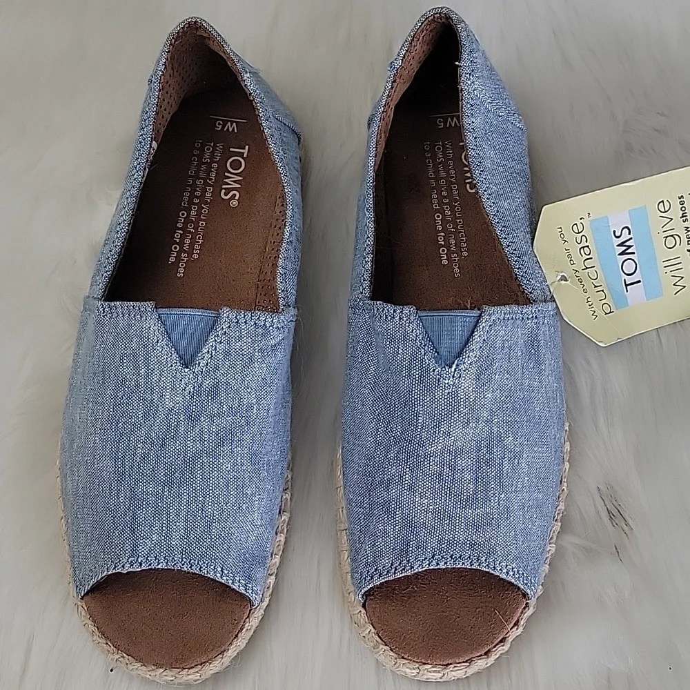 Toms alpargata chambray