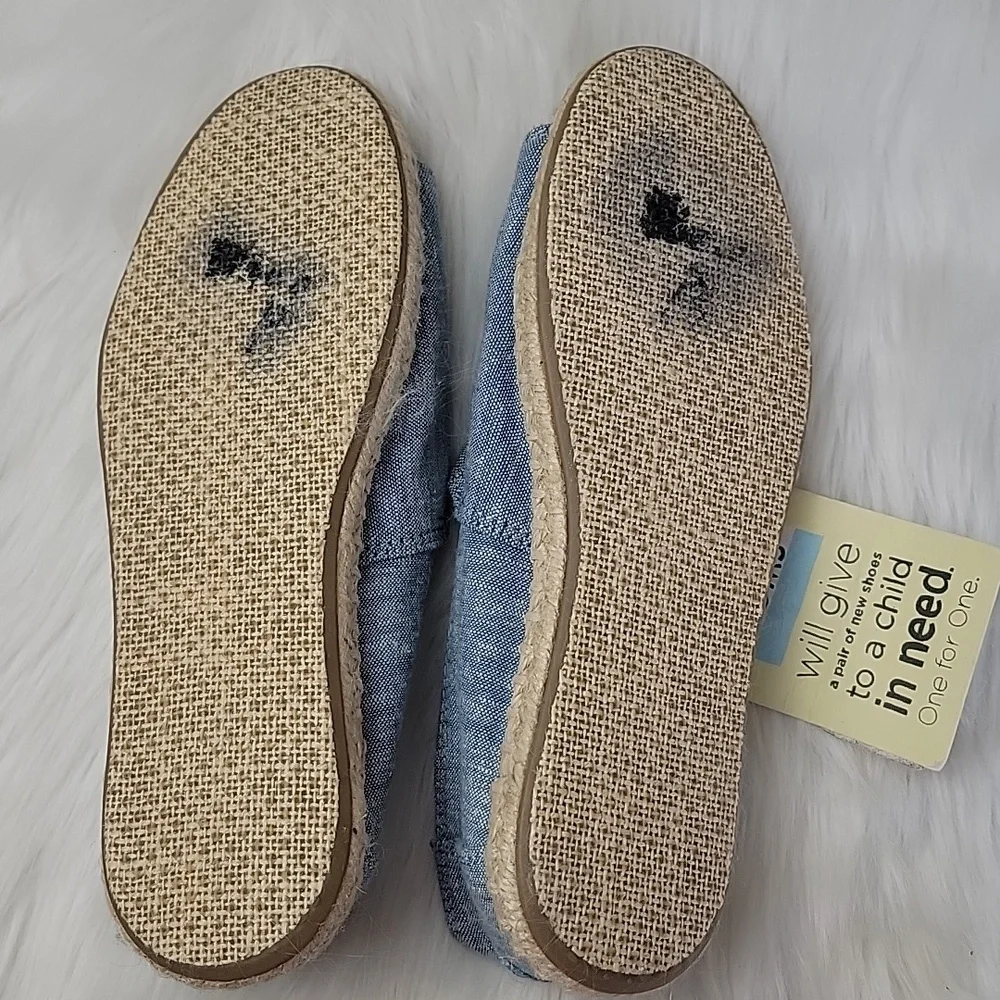 Toms alpargata chambray
