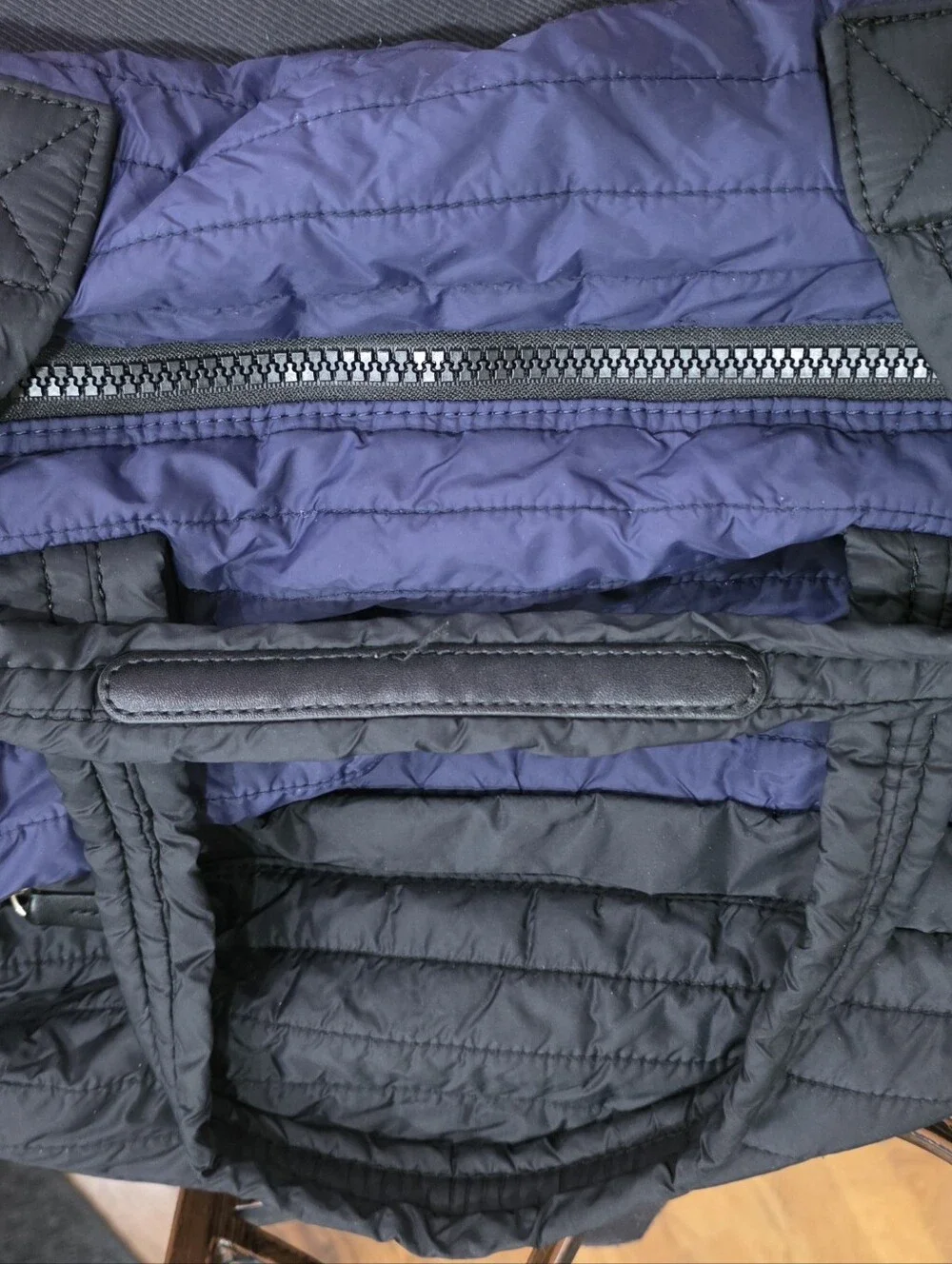 Sondra Roberts quilted nylon