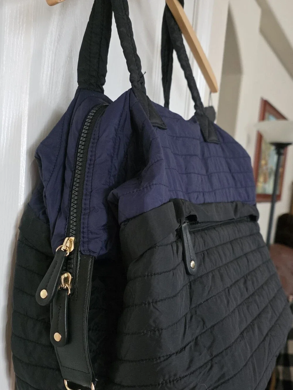 Sondra Roberts quilted nylon