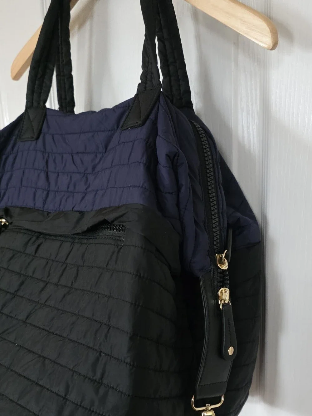 Sondra Roberts quilted nylon