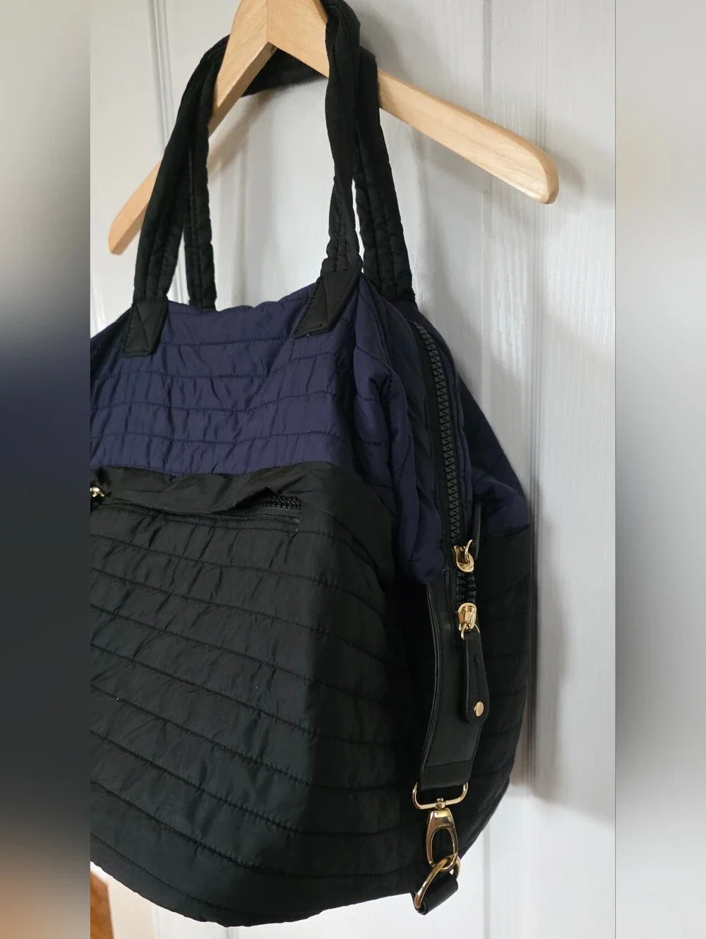 Sondra Roberts quilted nylon