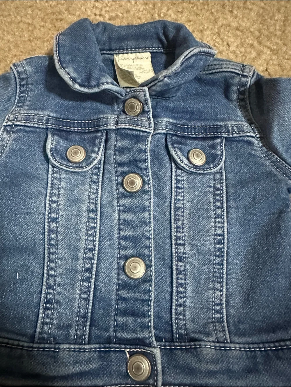 Handmade patriotic baby