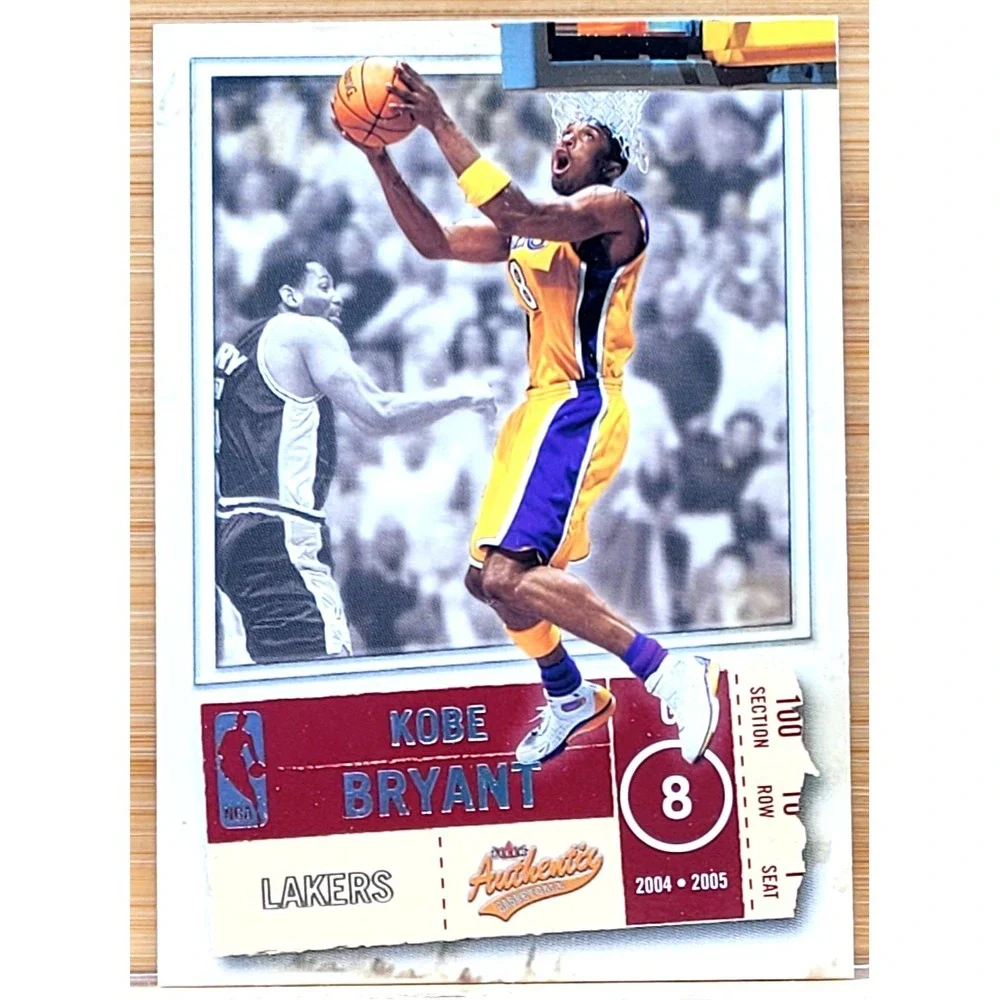 2004-05 FLEER AUTHENTIX KOBE‎ BRYANT #17 LAKERS