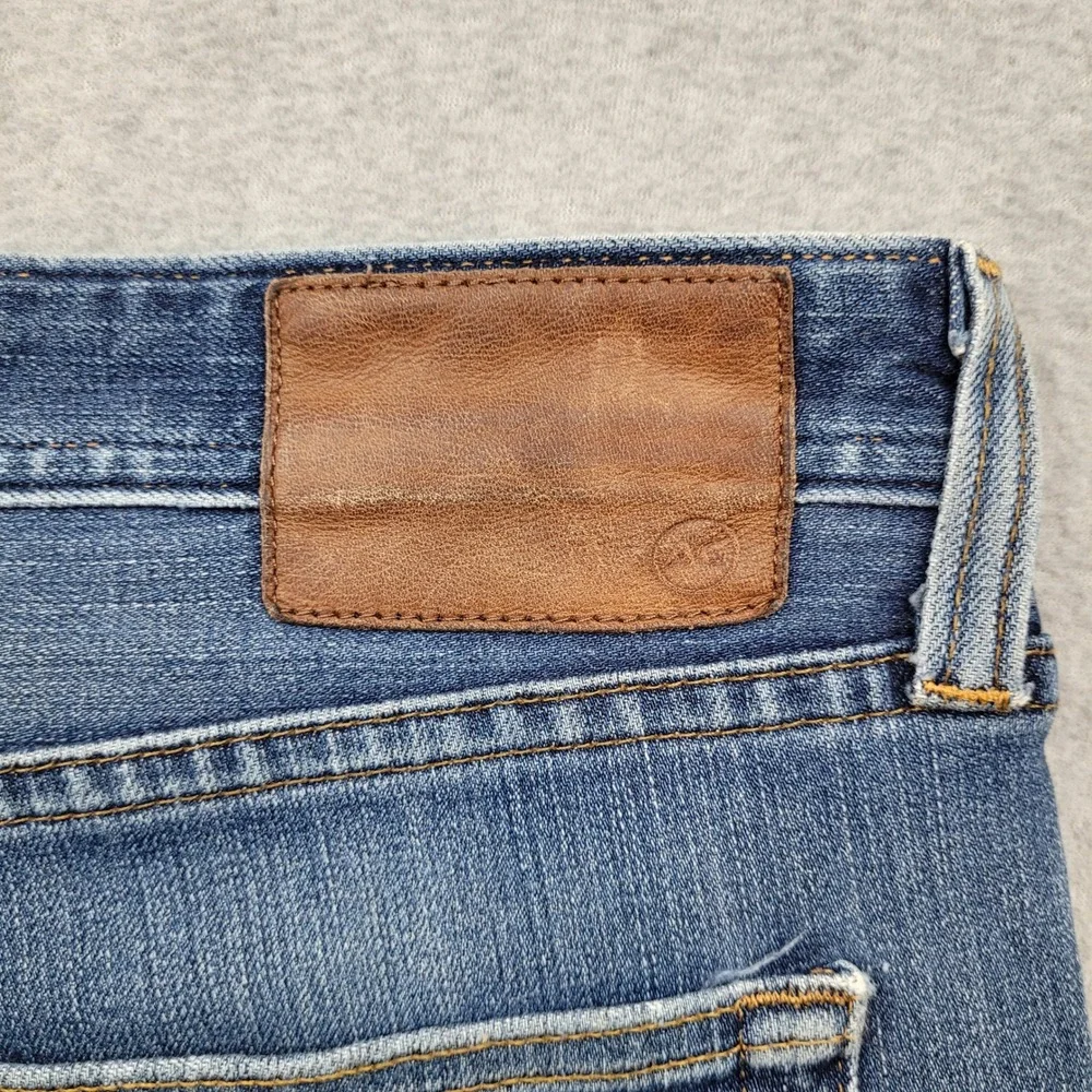 AG Adriano Goldschmied The Graduate Jeans Mens 36 Blue Distressed Denim‎ 360