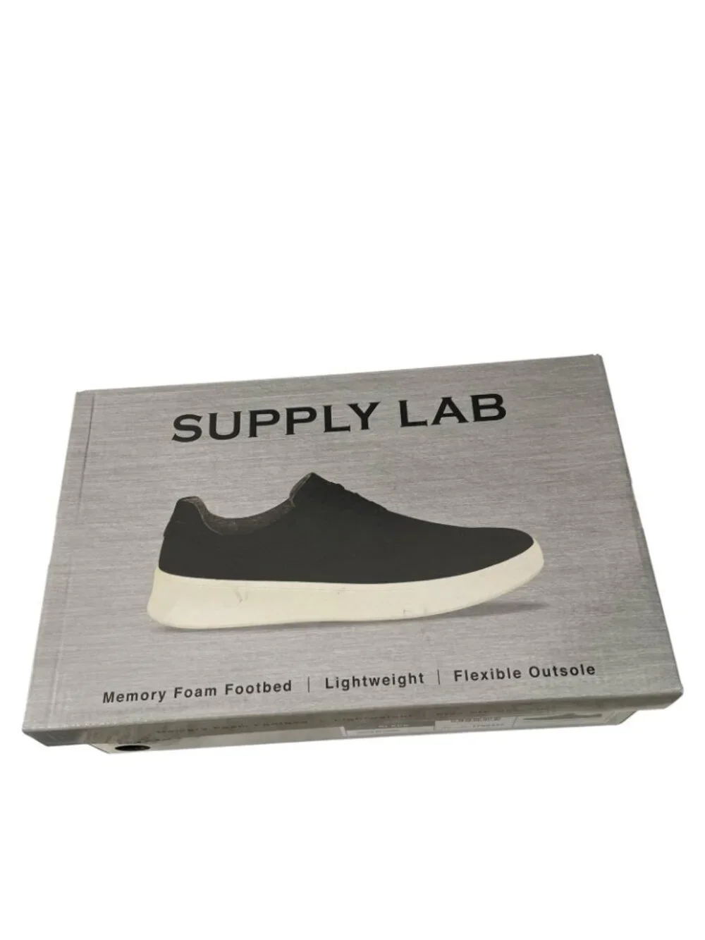 Supply Lab WHATLEY Men's Low Top Casual Sneakers Shoes Black Size 10.5 NEW