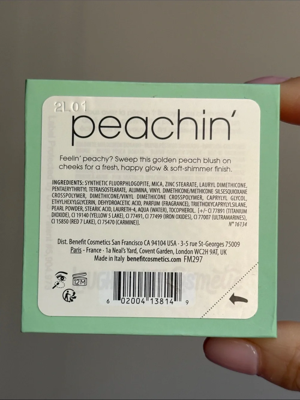 Benefit brand new