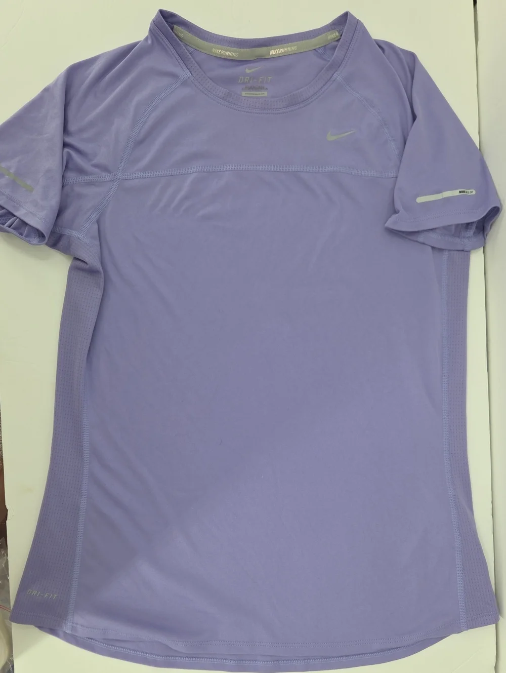 Nike Lavender Dri-FIT Short-Sleeve Performance Tee