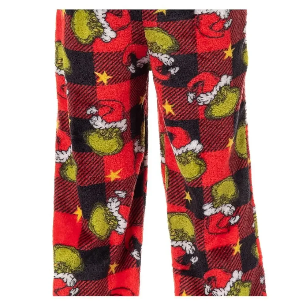 The Grinch plaid year christmas