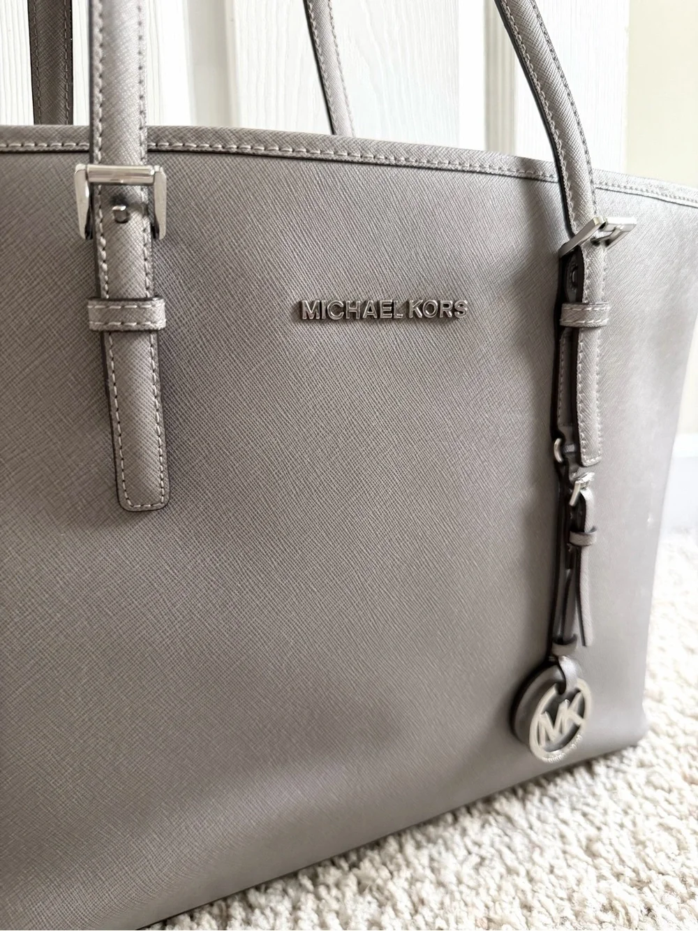 Michael Kors structured saffiano