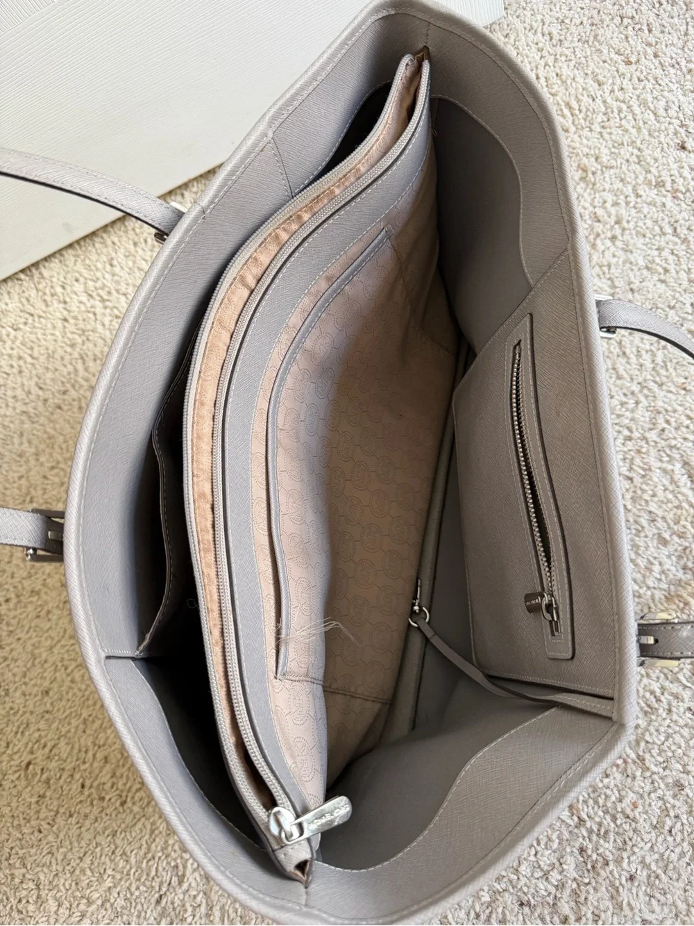 Michael Kors structured saffiano