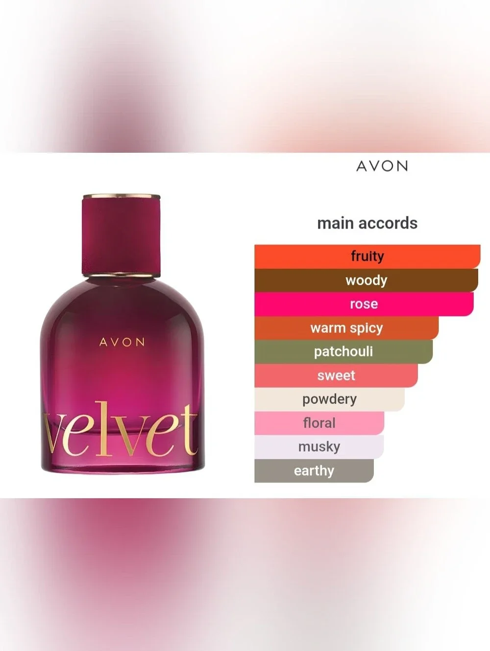 Avon velvet body