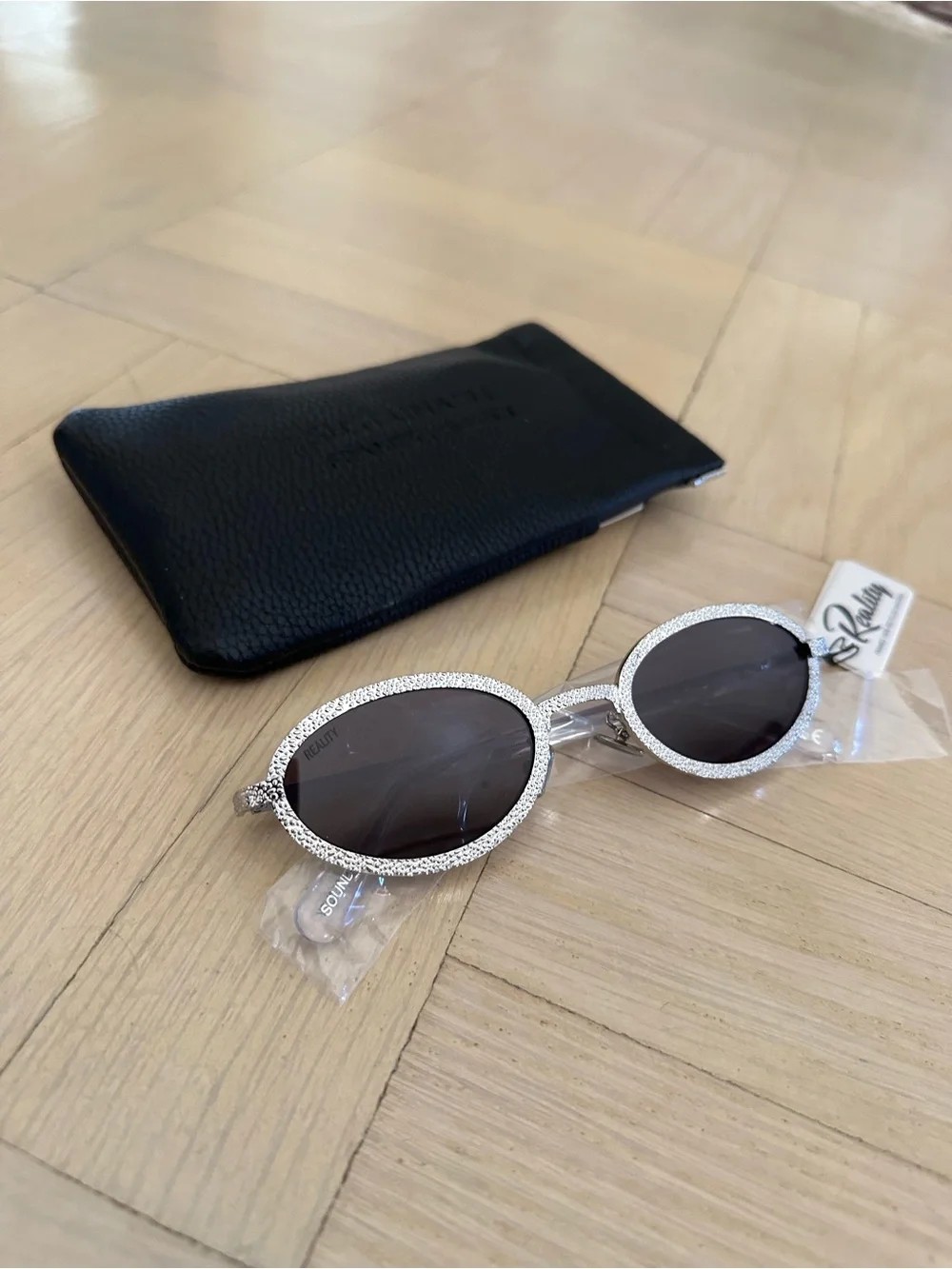 Sound Unlimited Silver Sunglasses by Reality Eyewear NWT