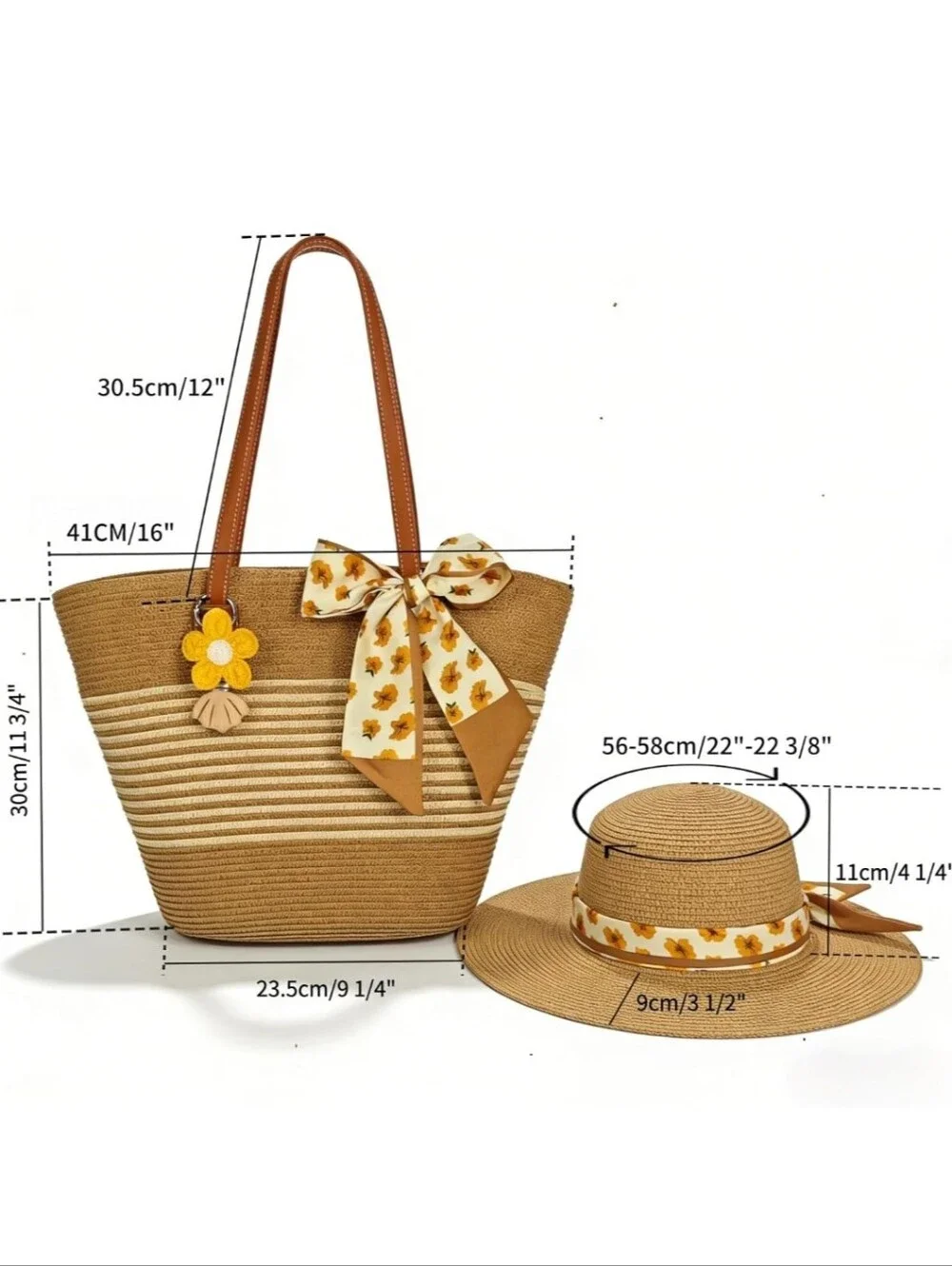 N/A straw totes