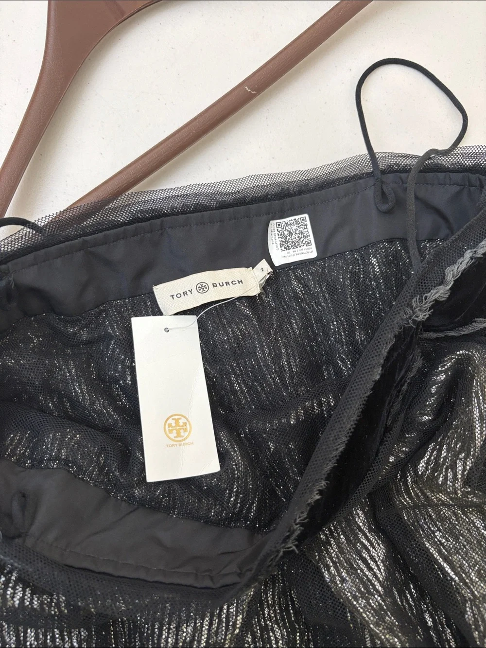 Tory Burch shimmery black