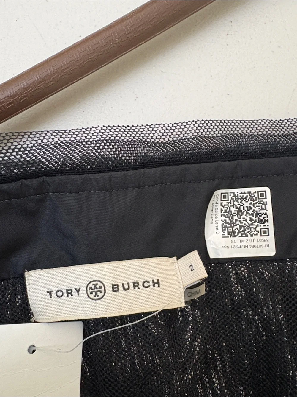 Tory Burch shimmery black
