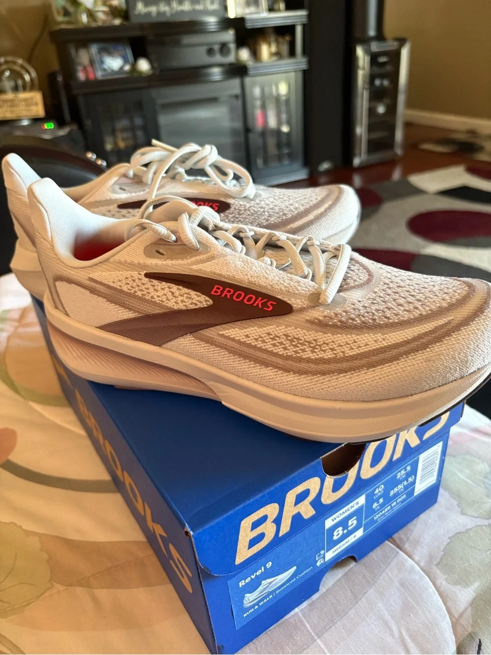 Brooks neutral beige