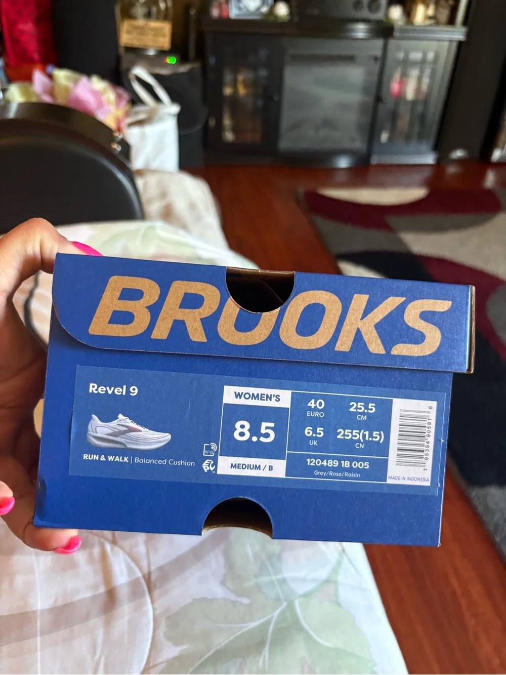 Brooks neutral beige