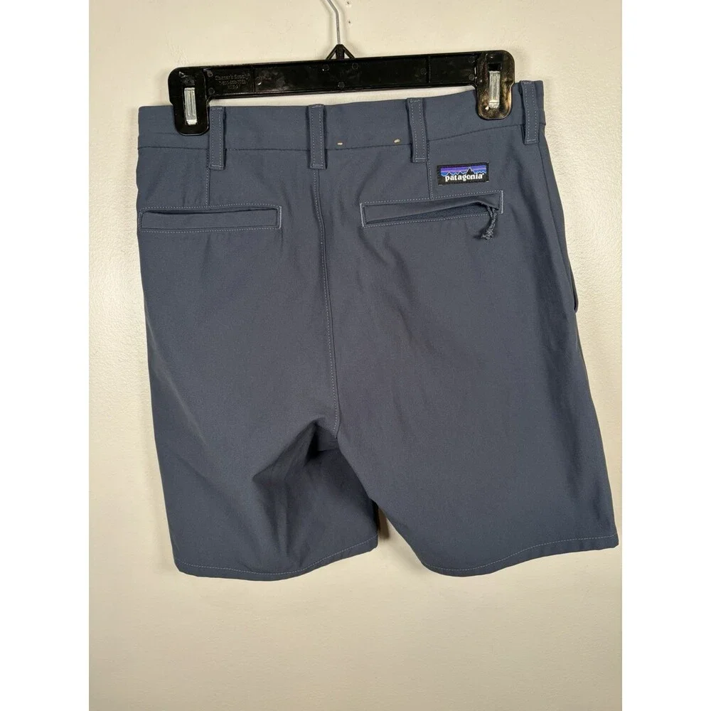 Patagonia Men's Transit Traveler Shorts Size 28 Blue Performance Stretch Chino