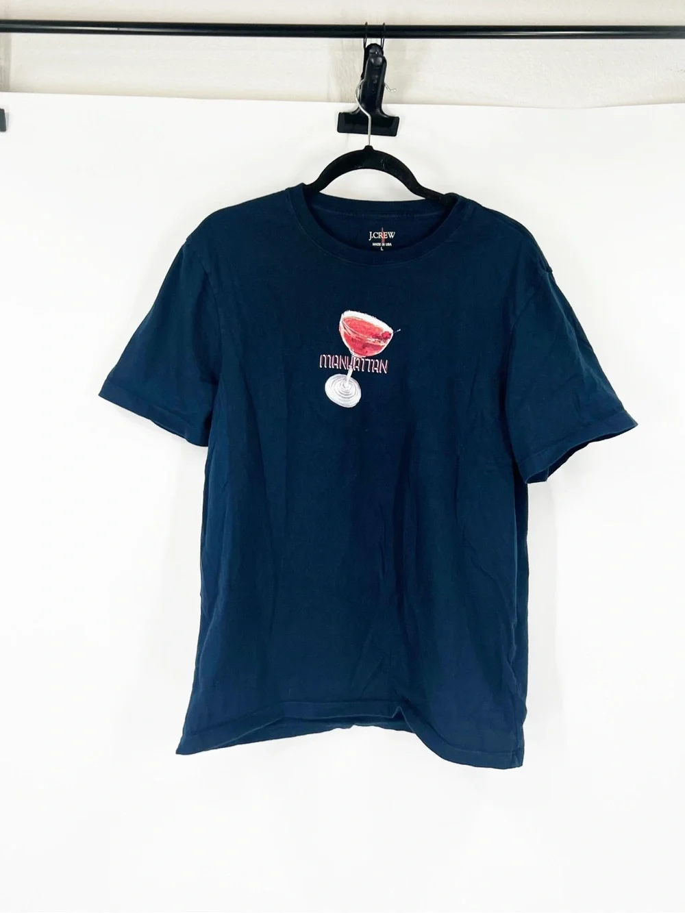 J. Crew Men’s Navy Manhattan Graphic Crewneck T-Shirt