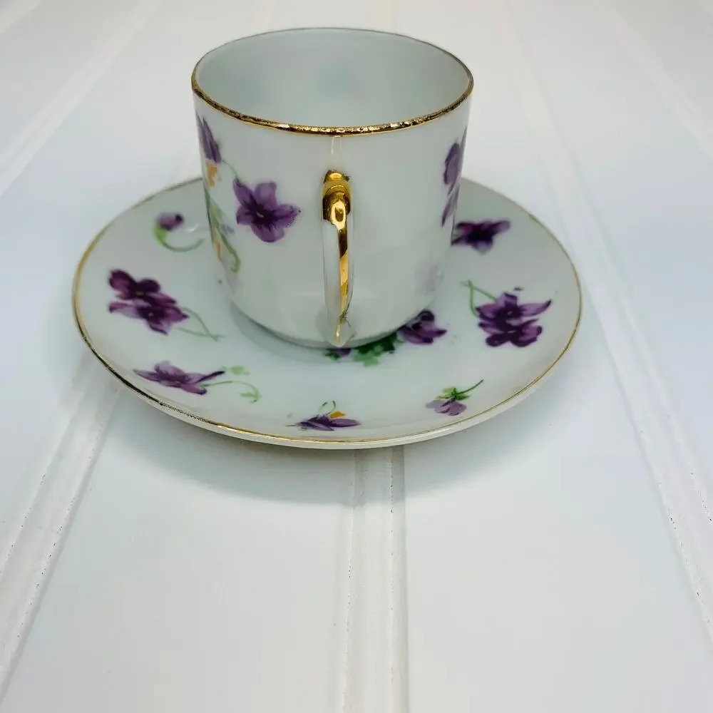 Norcrest purple floral