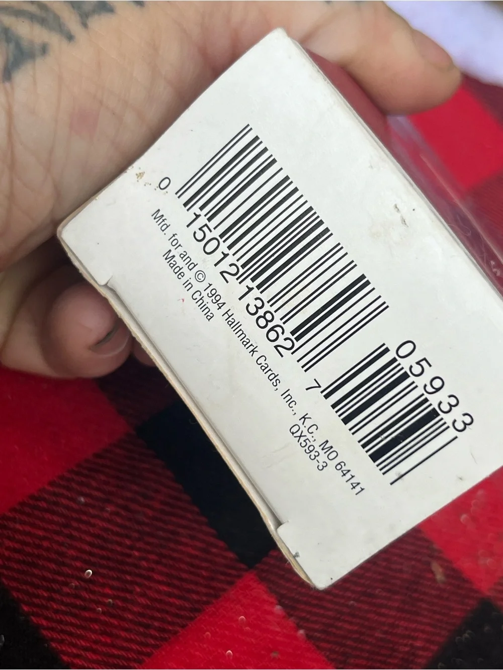 Hallmark ornament depicts