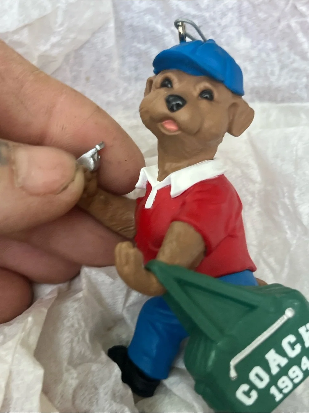 Hallmark ornament depicts