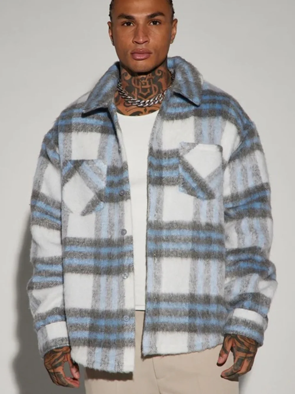 Fashion Nova cozy plaid
