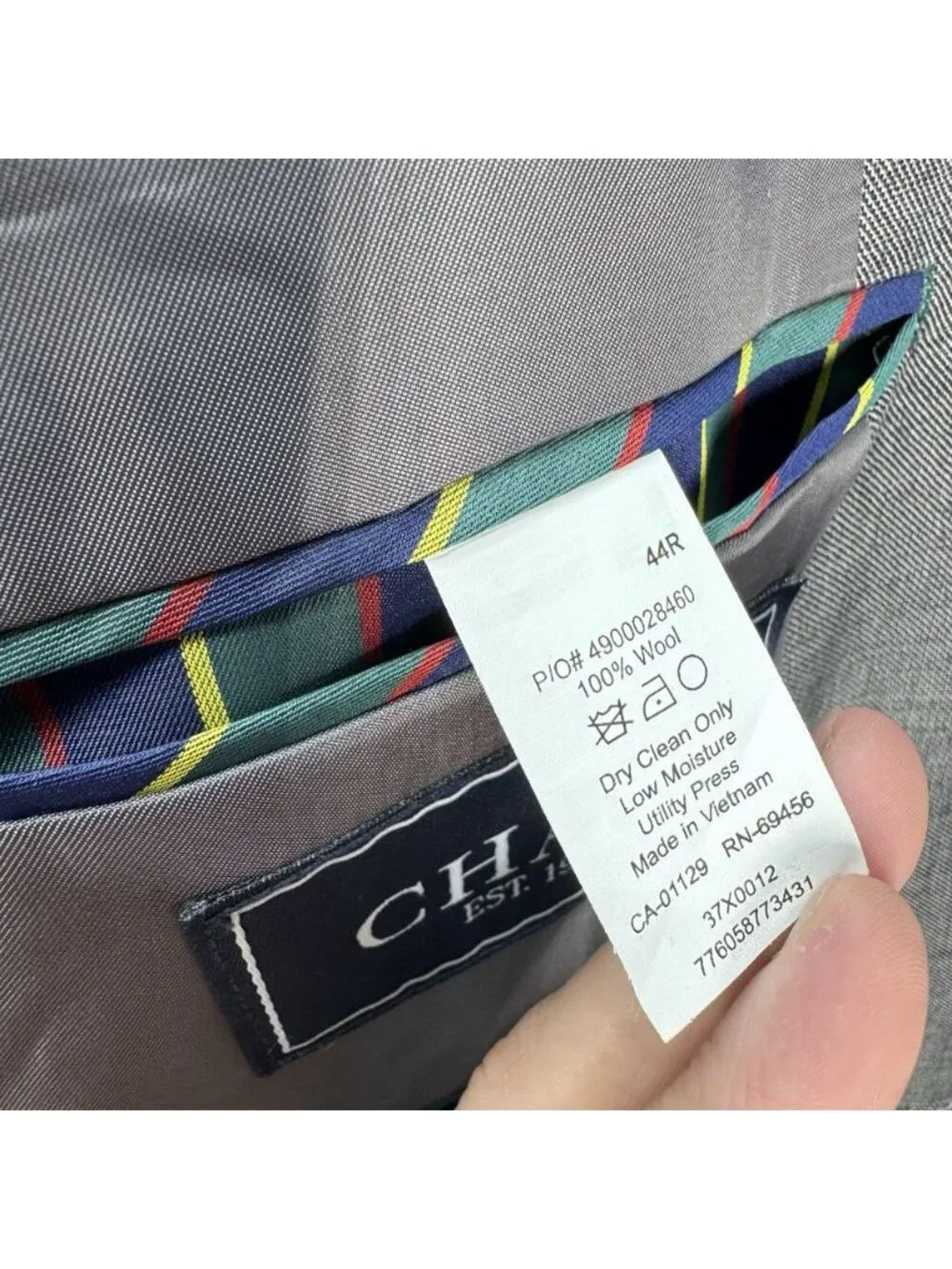 Chaps blazer 100%