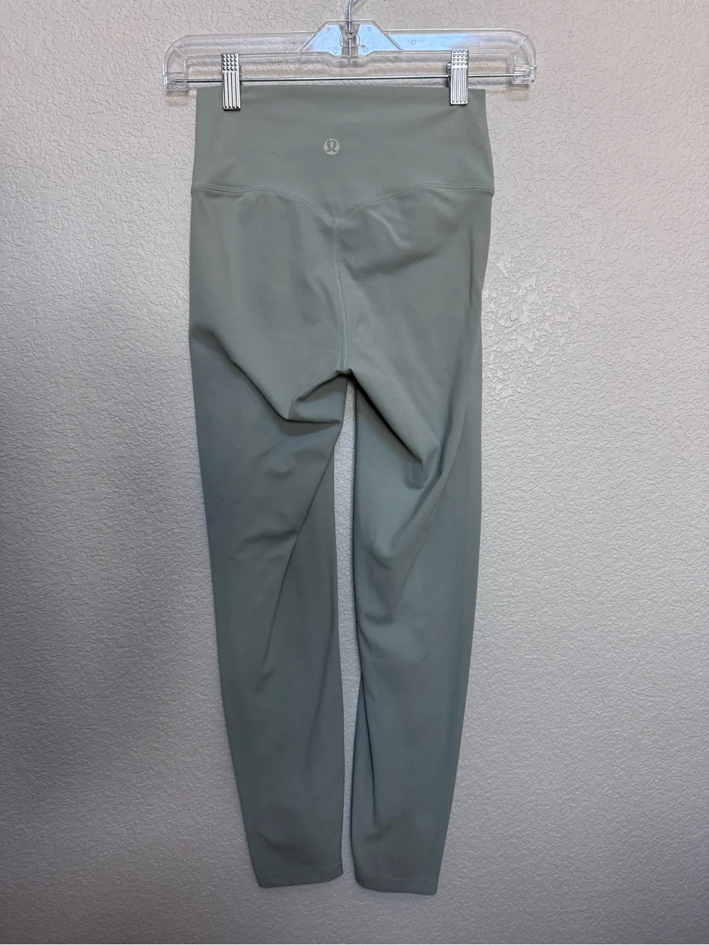 Lululemon High Waist 7/8 Legging Sage Green Women’s 2  Summer Outdoor