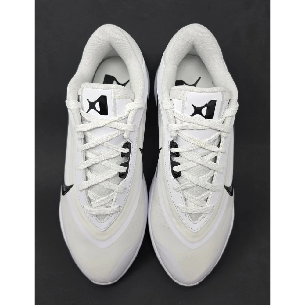 Nike A'One Aja Basketball Shoes White Black HQ8500-100 Men's 11.5/Women's 13
