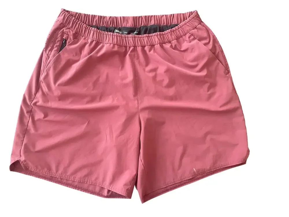REI Co-op Men's Active Pursuit Shorts - Rosewood Red, Size Large