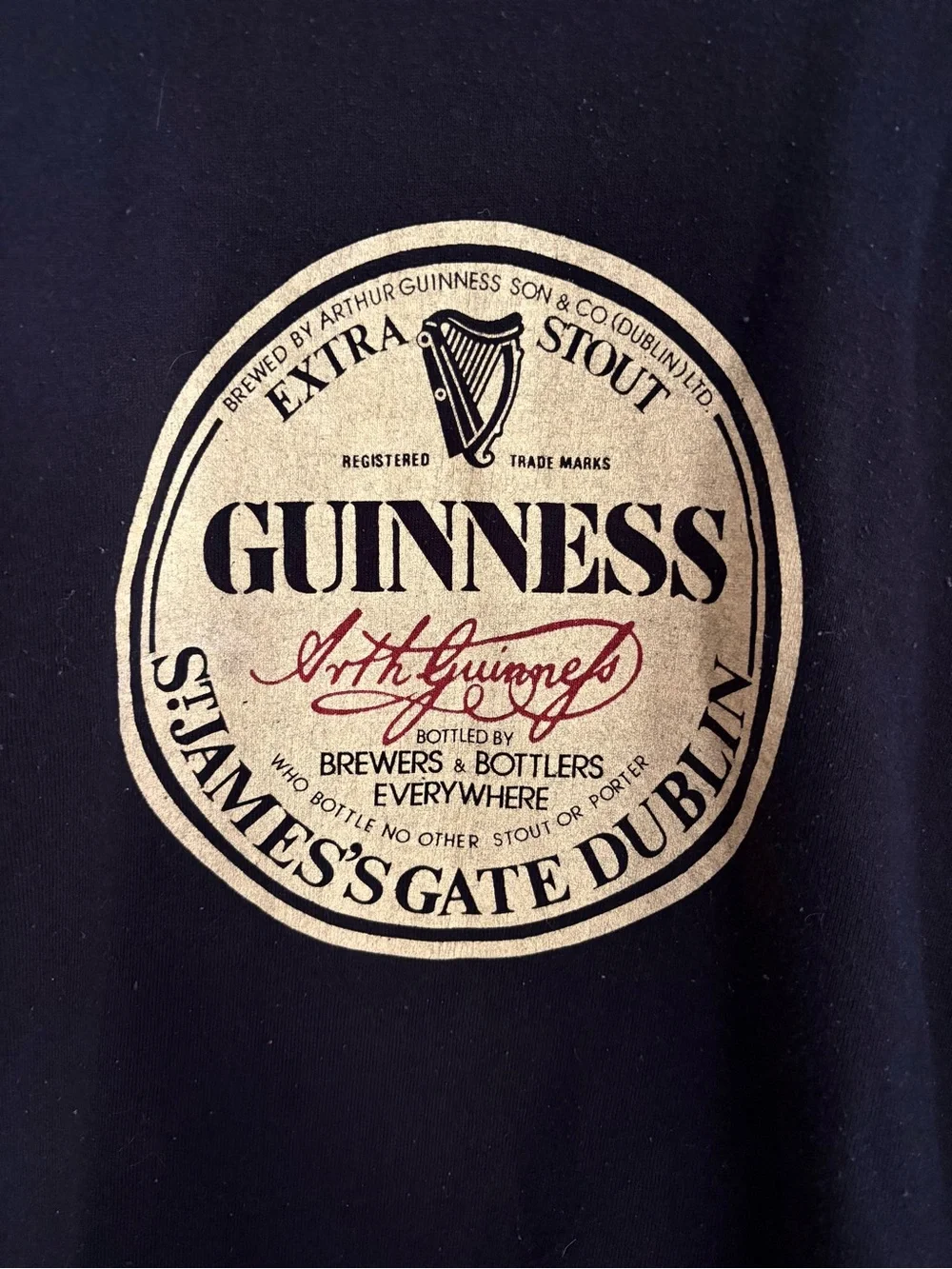 Guinness men crewneck