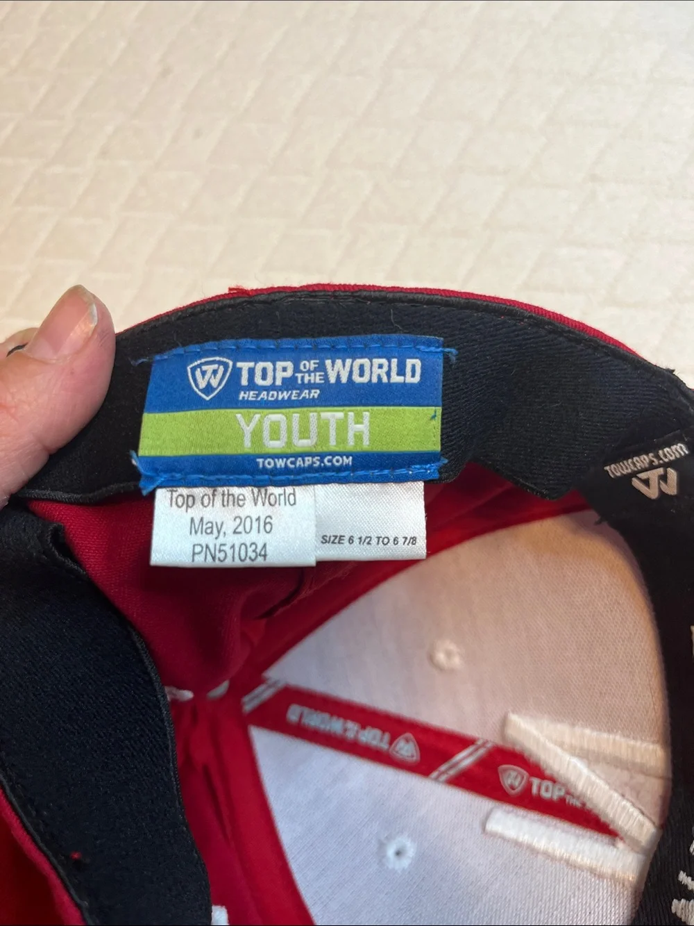 Top of the World bright red