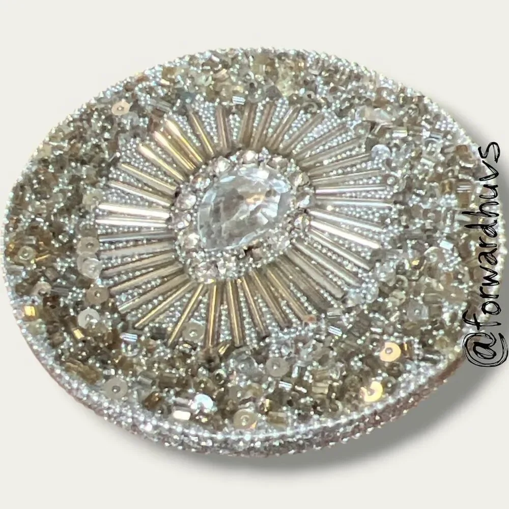 No Brand beaded accent
