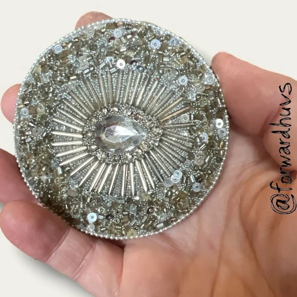 No Brand beaded accent