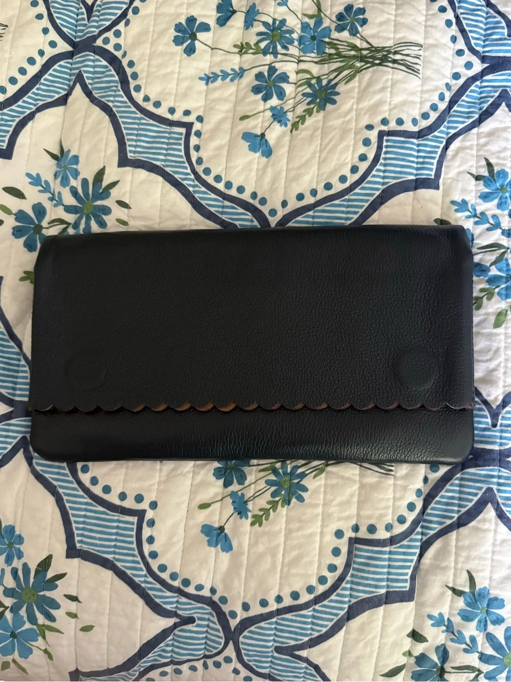 Asha black leather