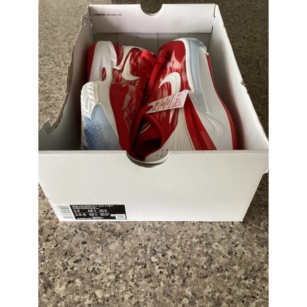 Nike Air Zoom G.T. Cut 2 TB P Size: 12 Color: University Red / White