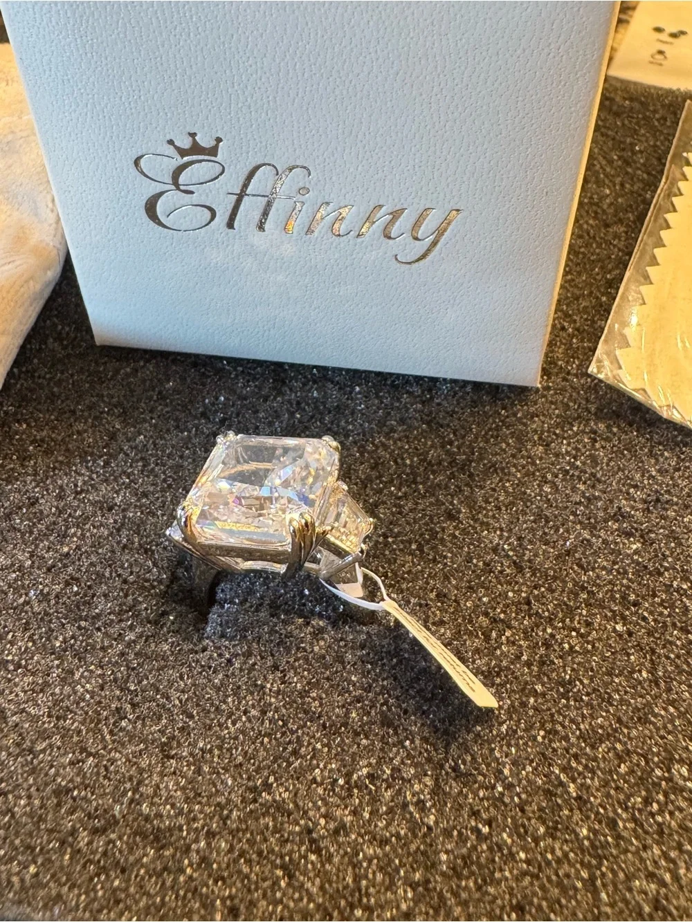 Effinny silver tone