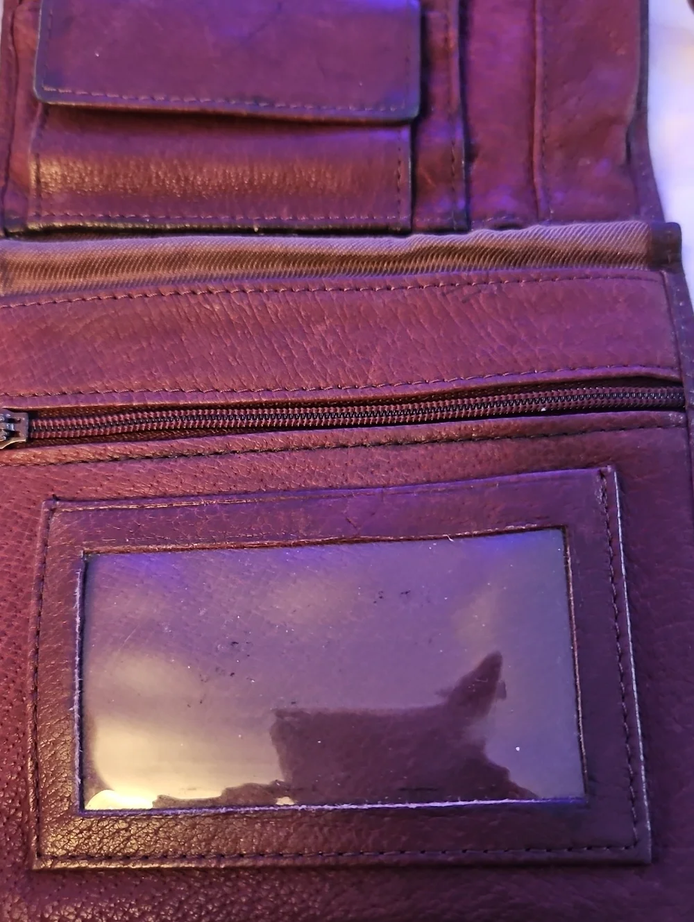 Wilson textured leather