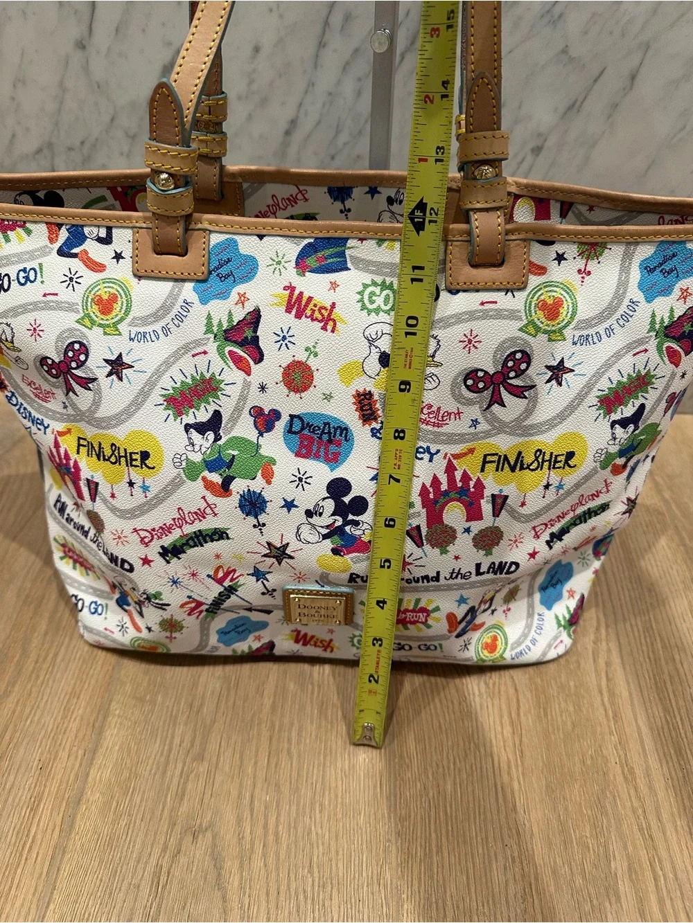 Dooney and Bourke Disneyland Marathon Tote