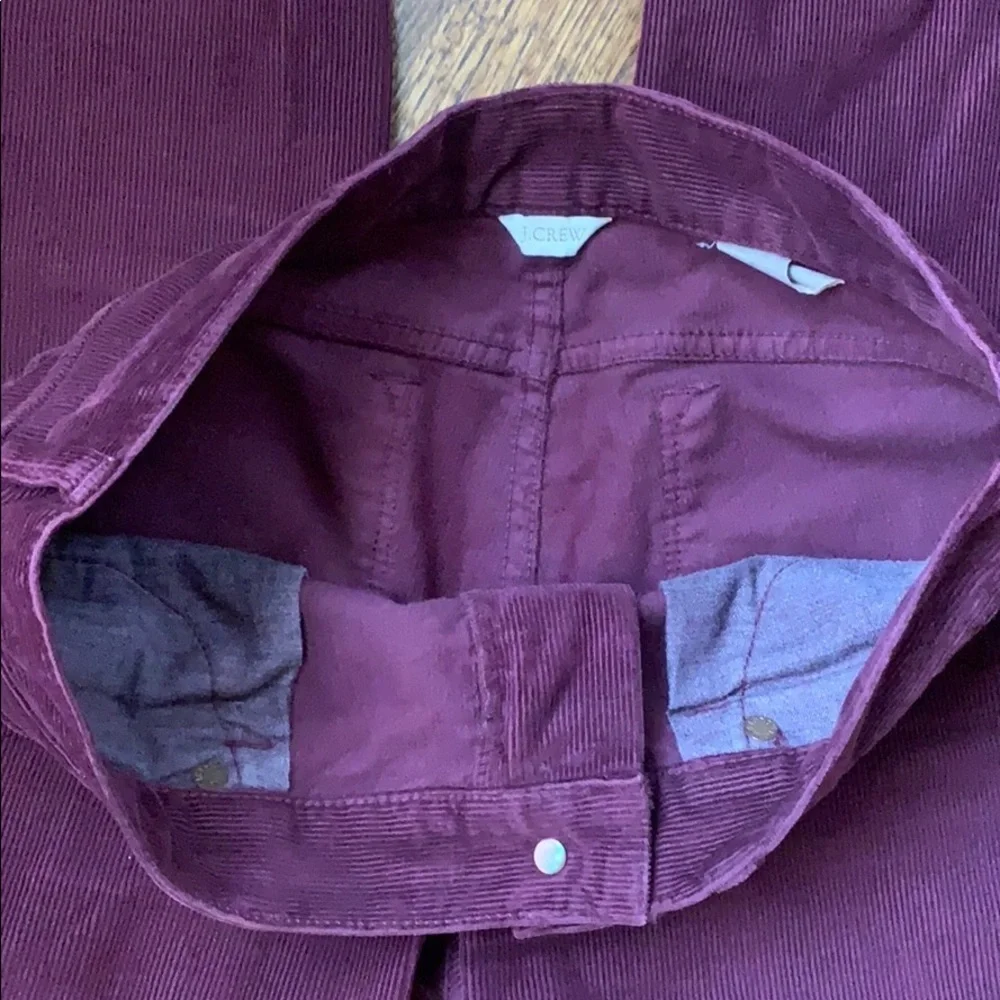 J. Crew good burgundy