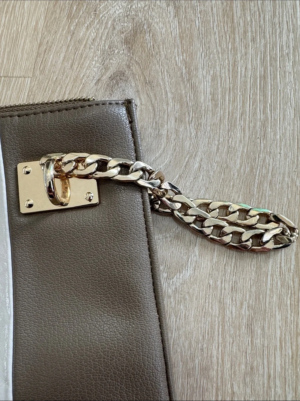 Sondra Roberts leather wristlet