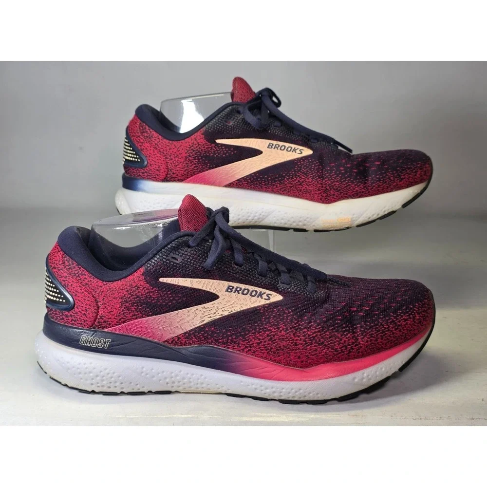 Brooks Ghost 16 Women's Running Sneakers Size 10.5 D Wide Athletic Walking Shoes
