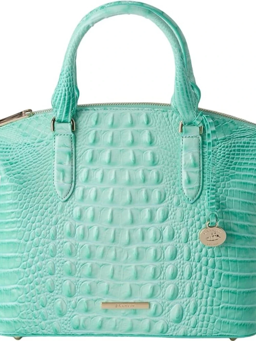 Jadeite Large Duxbury Satchel Brahmin NWT